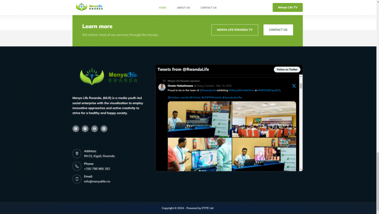 Menya Life Rwanda Ltd